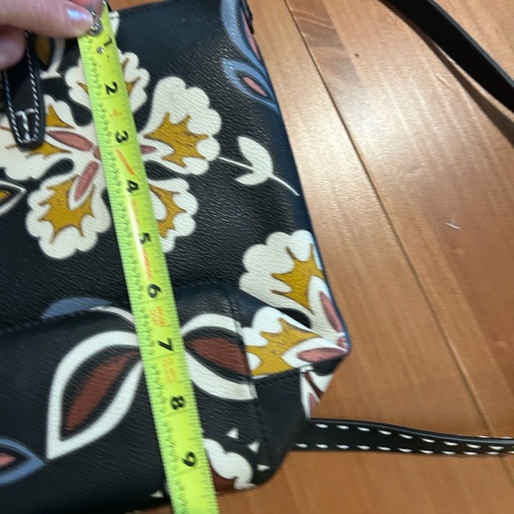 Tory Burch Hopewell Kerrington Handbag Tote Floral - Picture 10 of 13